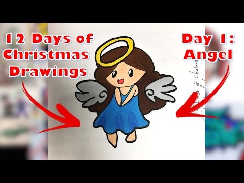 12 Days Of Christmas Drawings