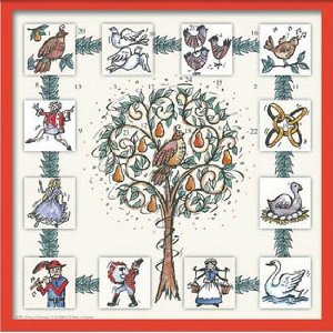 300x300 every bed of roses days of christmas - 12 Days Of Christmas Drawings