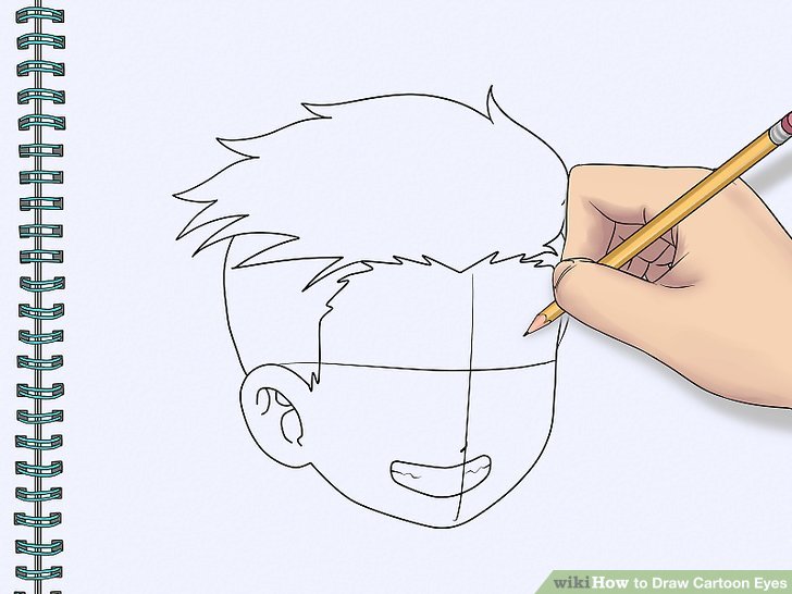 728x546 Ways To Draw Cartoon Eyes - 123 Drawing