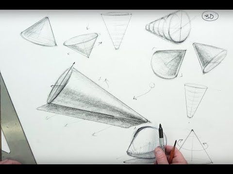 480x360 The Basics The Cone Pyramid Control With Drawing - 123 Drawing