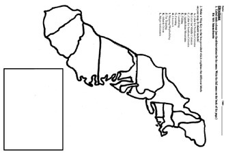 350x226 Colonies Map Project - 13 Colonies Drawing