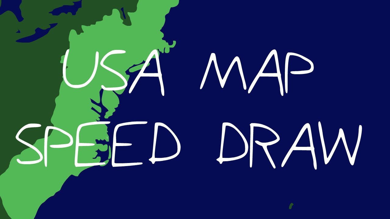 1280x720 Colonies Speed Draw - 13 Colonies Drawing