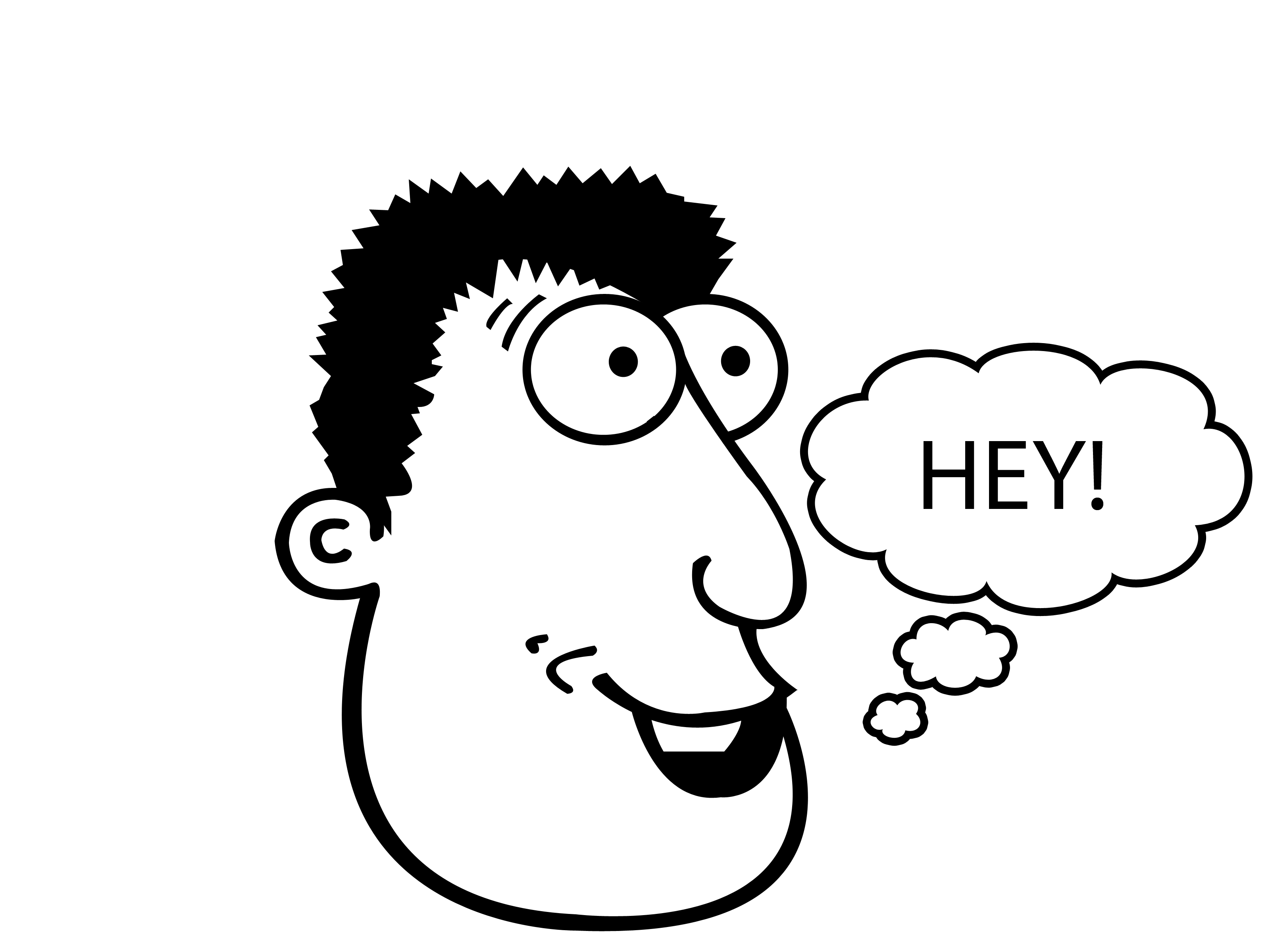 3200x2400 How To Draw A Cartoon Like Face Steps - 15 Drawing