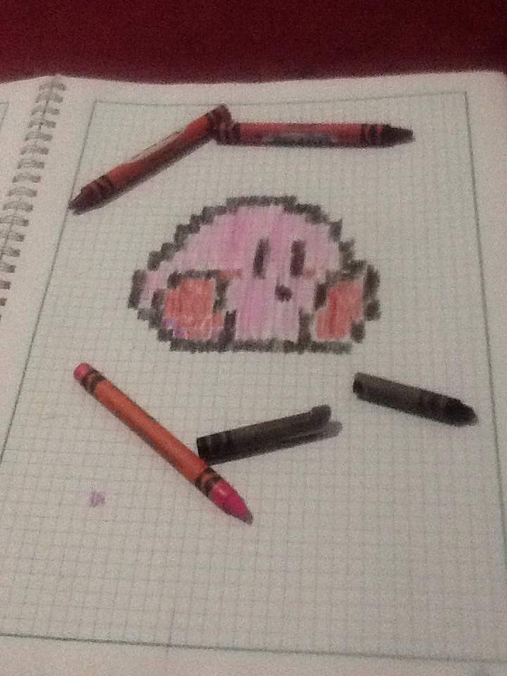 720x960 kirby pixel art - 16 Bit Drawing