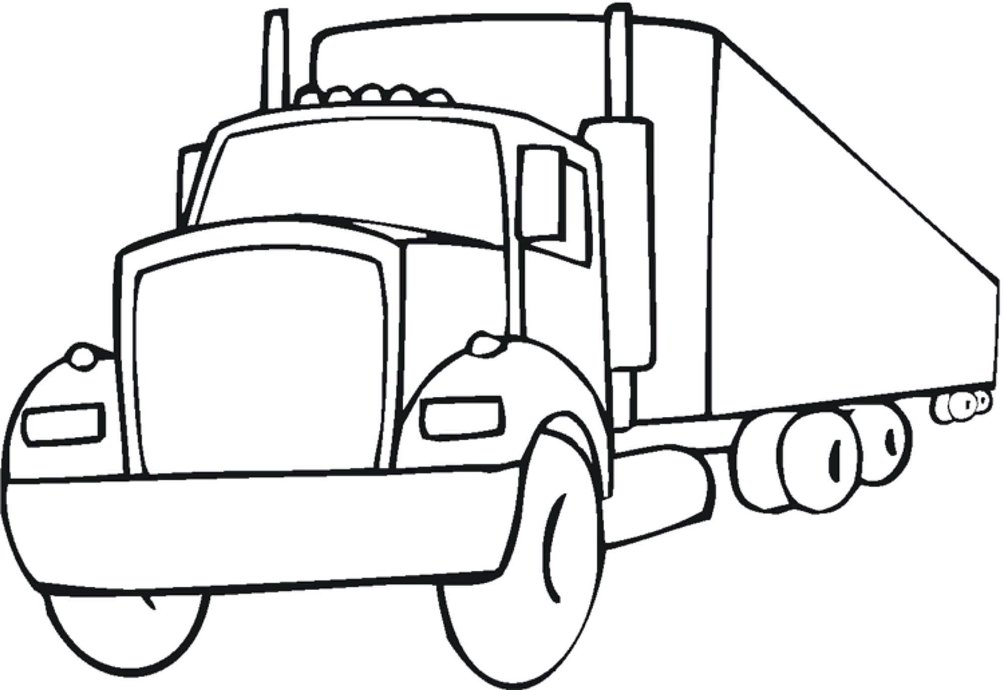 18 Wheeler Drawing at Explore collection of 18