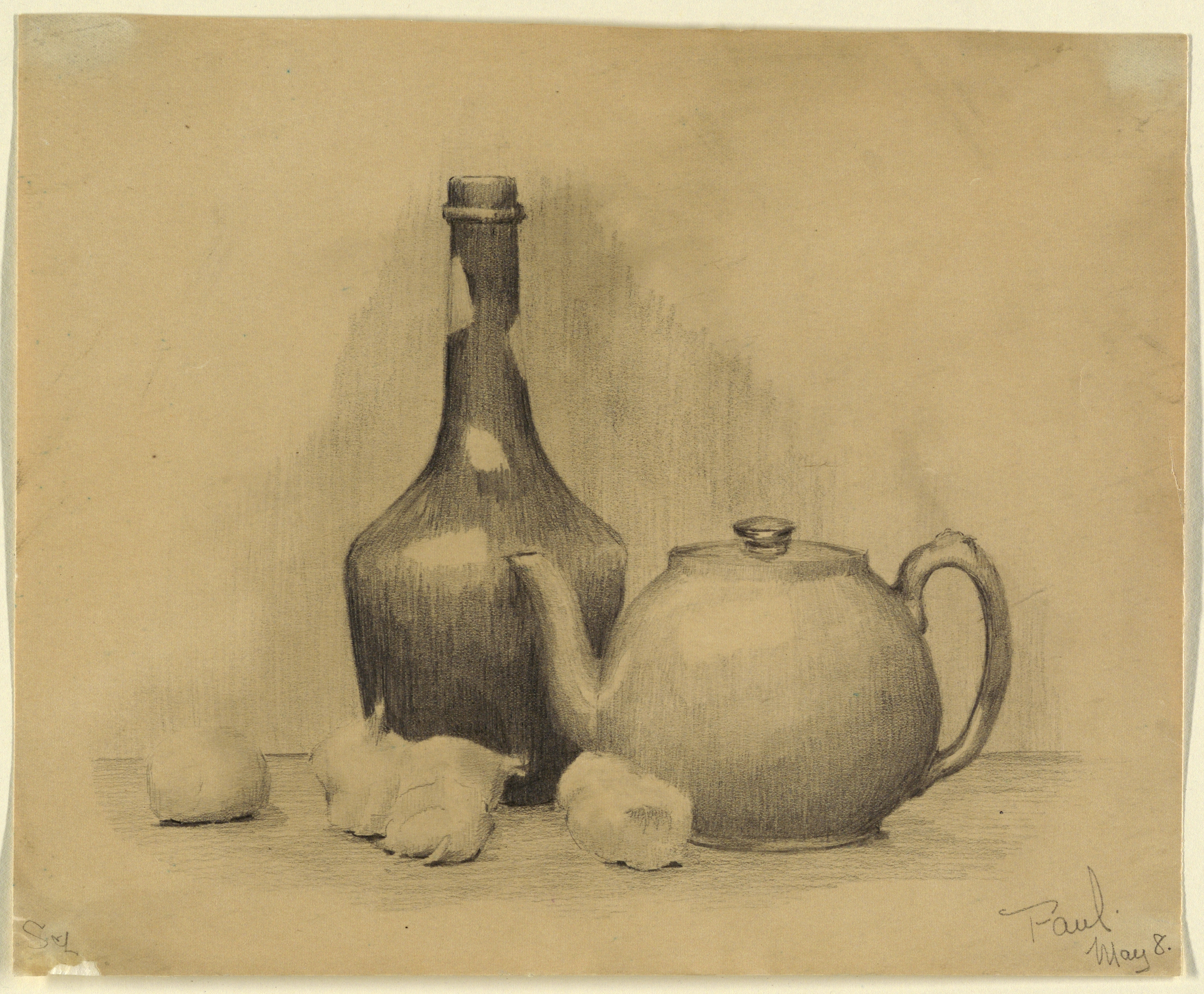 3385x2796 filedrawing, still life - 1911 Drawing