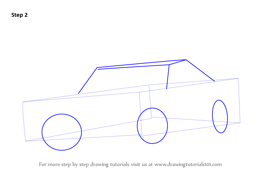 843x596 learn how to draw a dodge charger - 1969 Dodge Charger Drawing