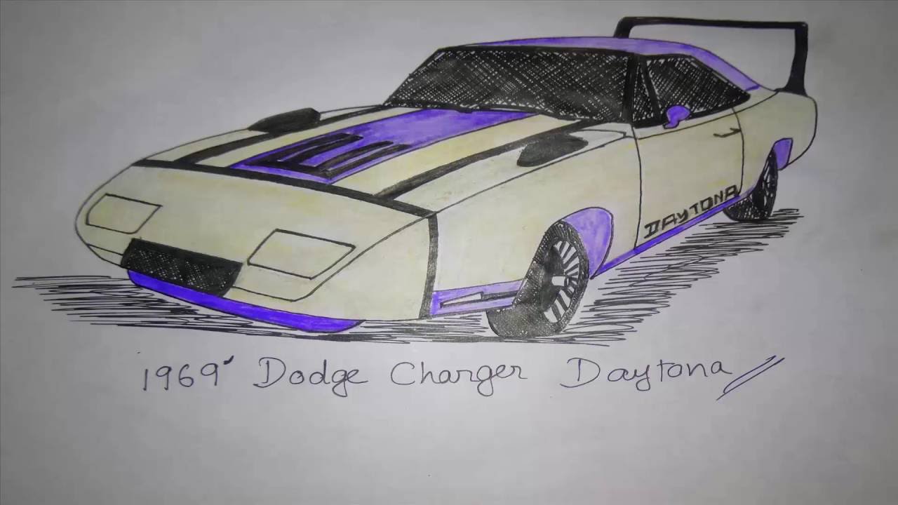 1969 Dodge Charger Drawing at Explore collection