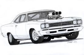 277x182 a charger drawing - 1970 Dodge Charger Drawing