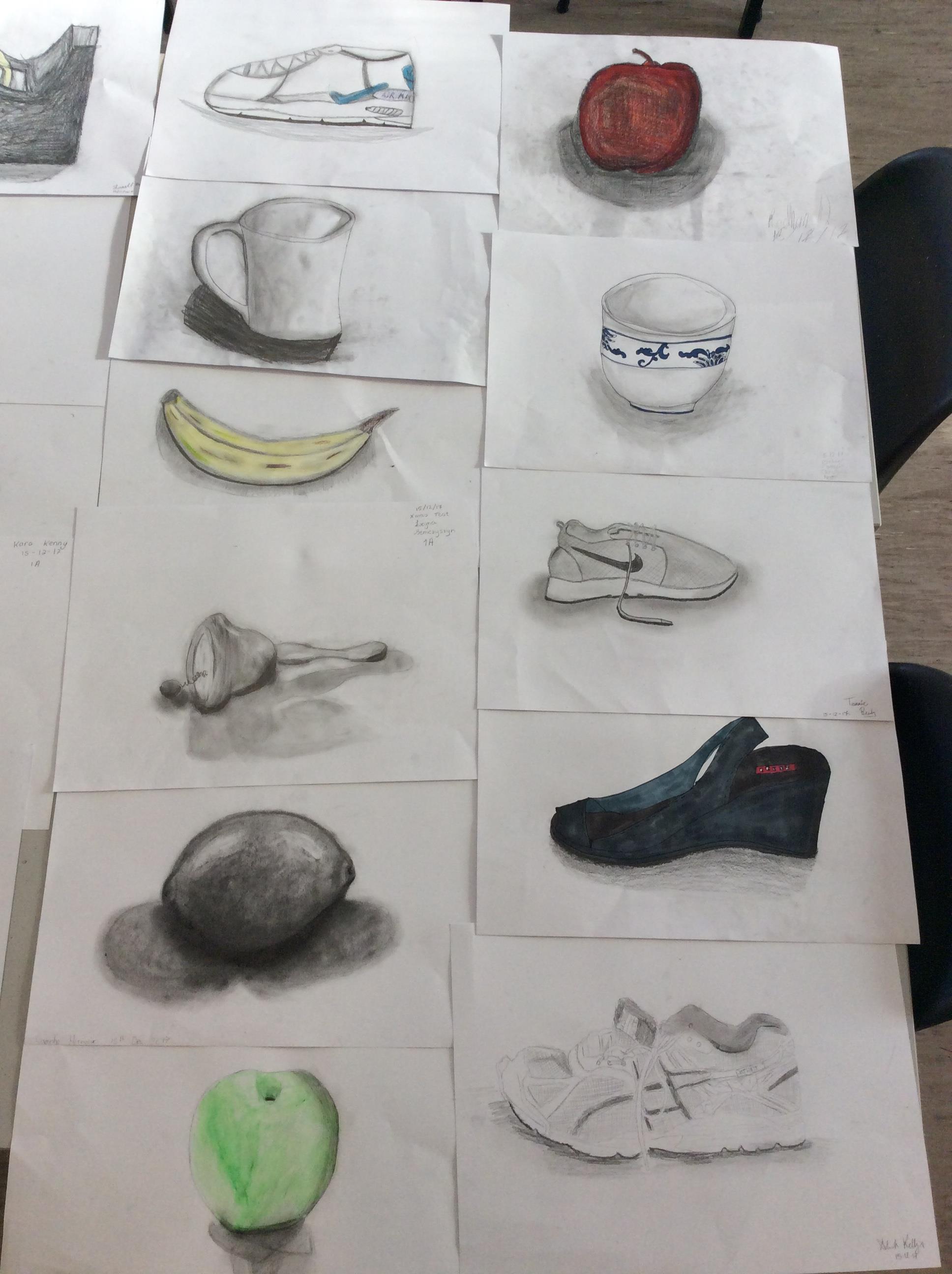 1936x2592 year students observational drawing dunmore community school - 1st Drawing