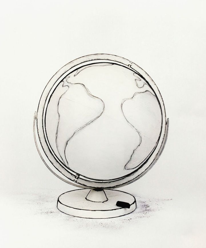 721x866 Real Objects Made To Appear Like Two Dimensional Drawings - 2 Dimensional Drawing