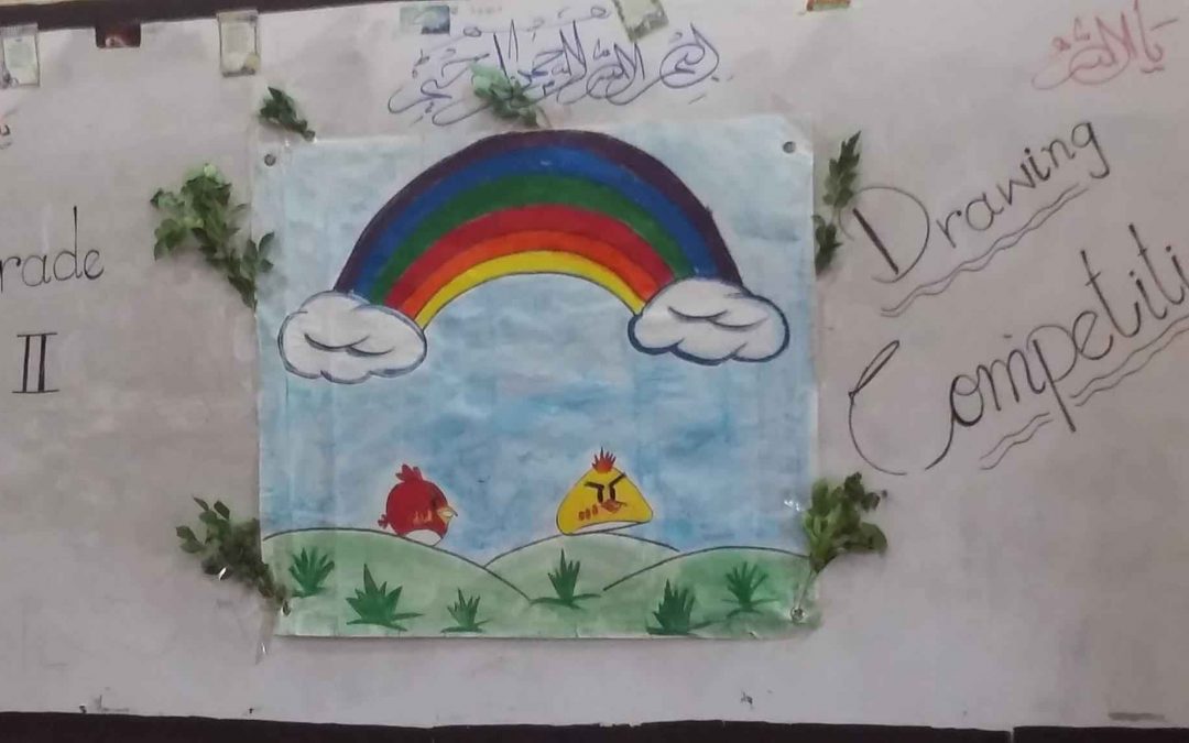 1080x675 grade students drawing competition the educators model town campus - 2 Drawing