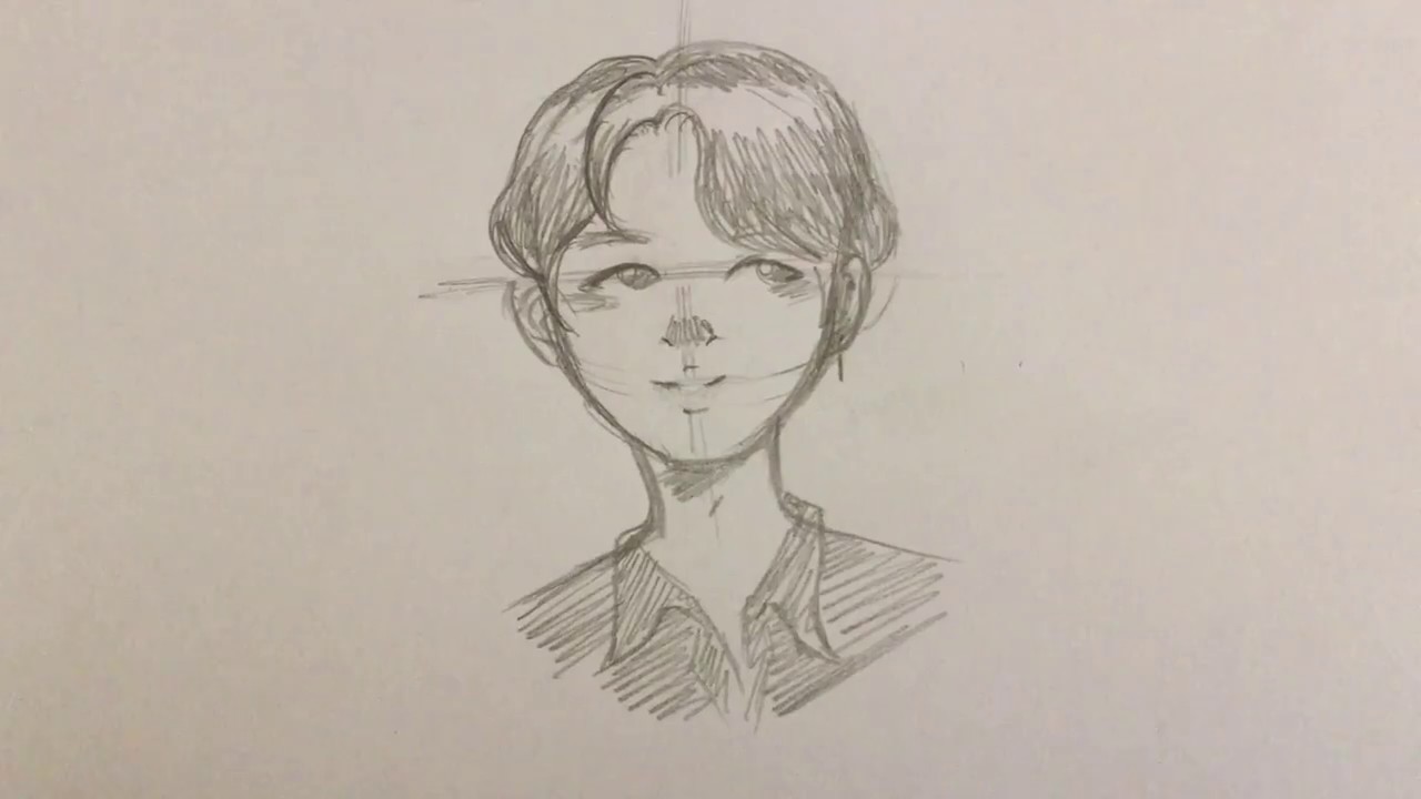 1280x720 How Draw Bts Jimin - 2 Drawing