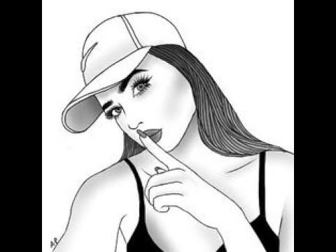 480x360 Tumblr Girl Drawing - 2 Girls Drawing