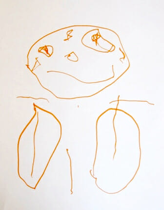 336x429 Kids Drawing - 2 Kids Drawing