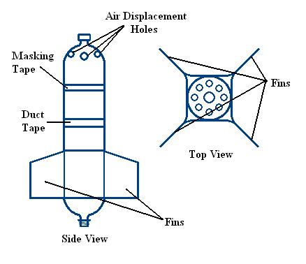 438x378 l rocket eggmission - 2 Liter Bottle Drawing