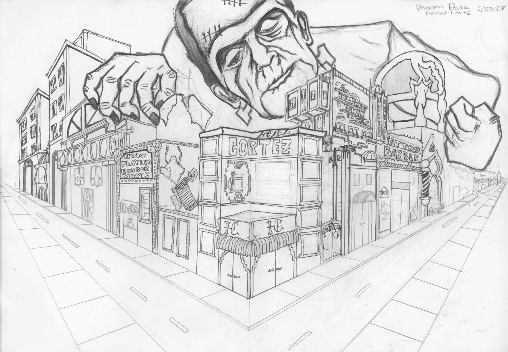 2048x1421 Pt Perspective - 2 Perspective Drawing