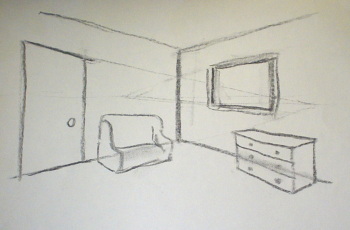 350x230 Point Perspective Draw Interiors - 2 Perspective Drawing