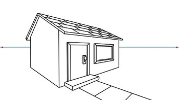 350x197 How To Draw A House - 2 Point Perspective Drawing House