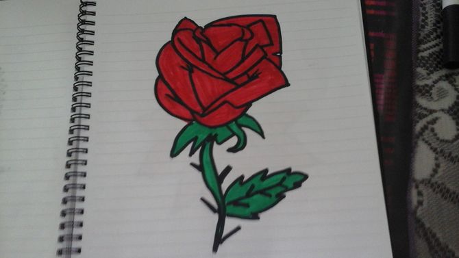 670x377 Easy Ways To Draw A Flower - 2 Roses Drawing