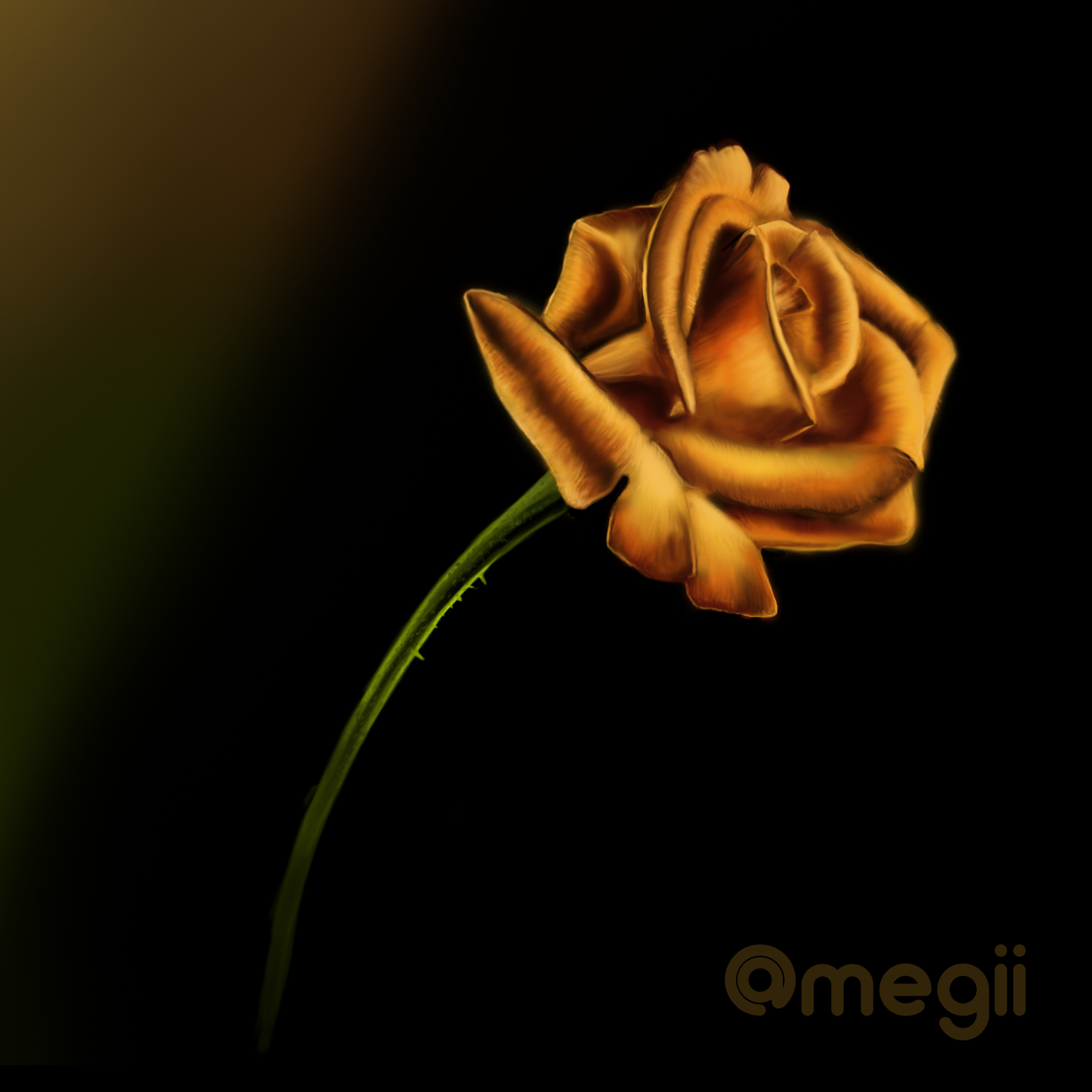 2000x2000 Drawing Challenge - 2 Roses Drawing