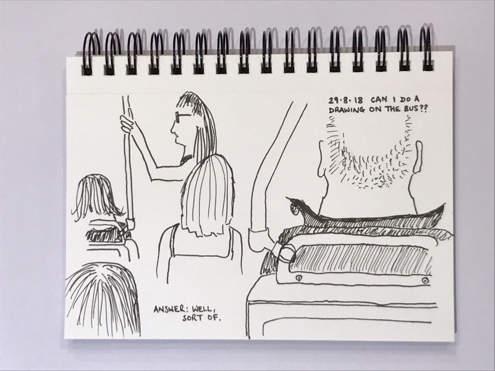 1000x750 David Gauntlett A Drawing A Day August - 2018 Drawing