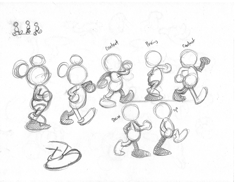 792x613 jc valdez's art and animation blog my mickey mouse animation - 2d Animation Drawing