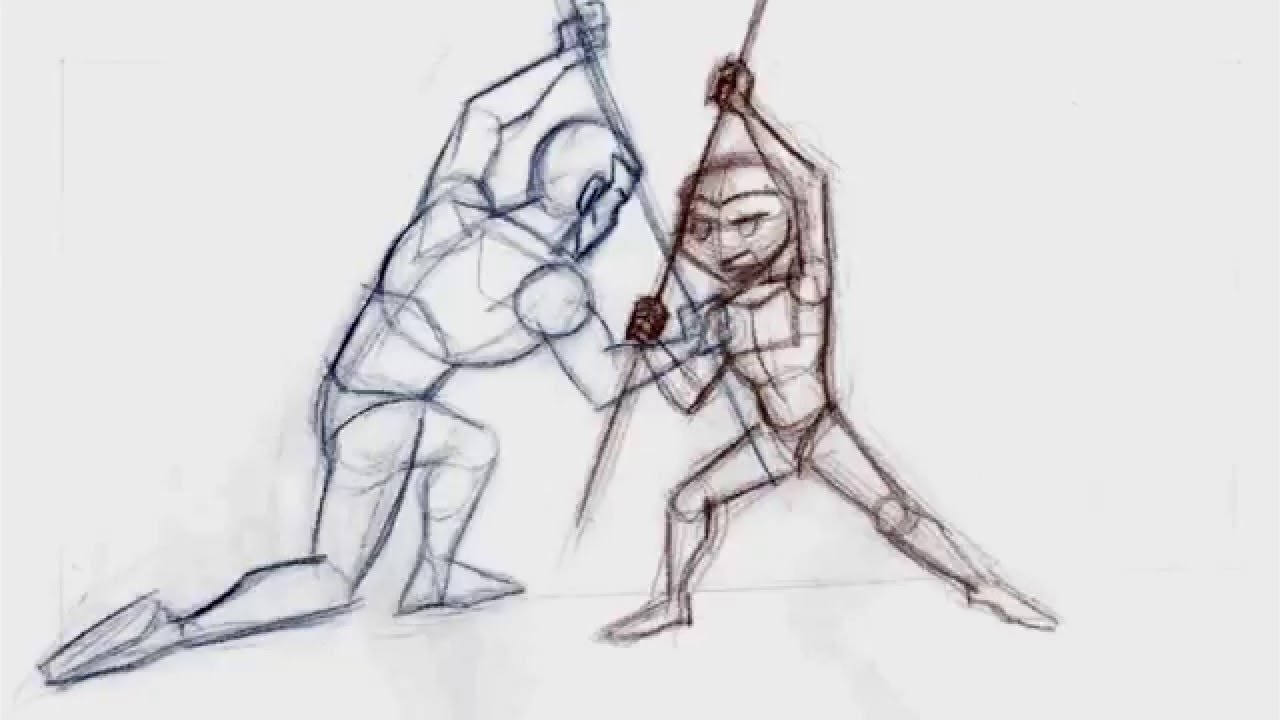 1280x720 animation pencil line tests - 2d Animation Drawing