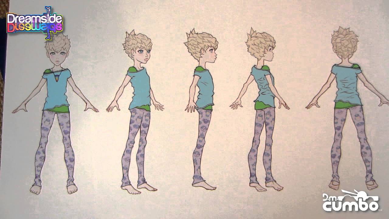 1280x720 indie manga dreamside making of character turnarounds - 2d Character Drawing