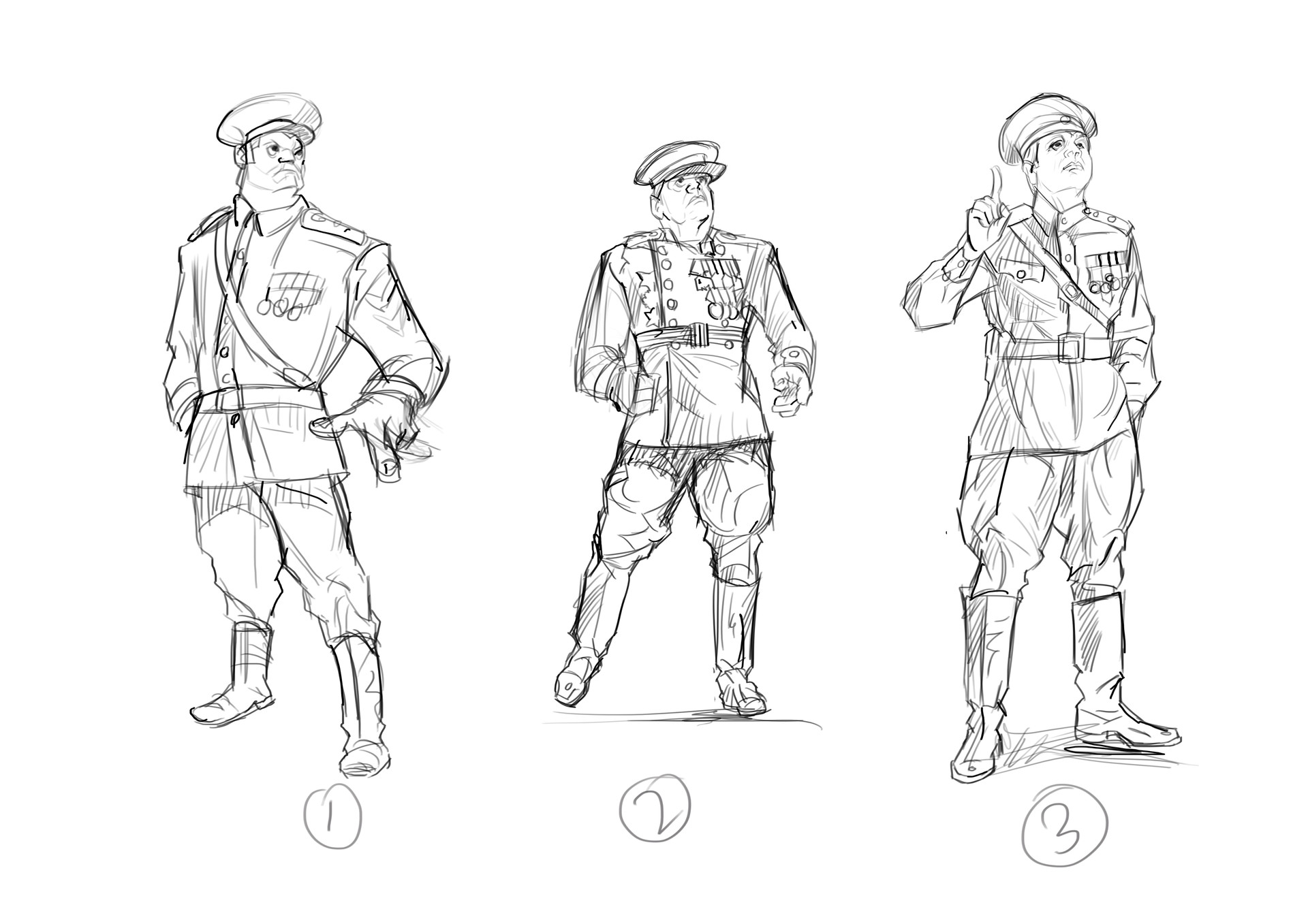 1920x1357 Kishore Ghosh - 2d Character Drawing