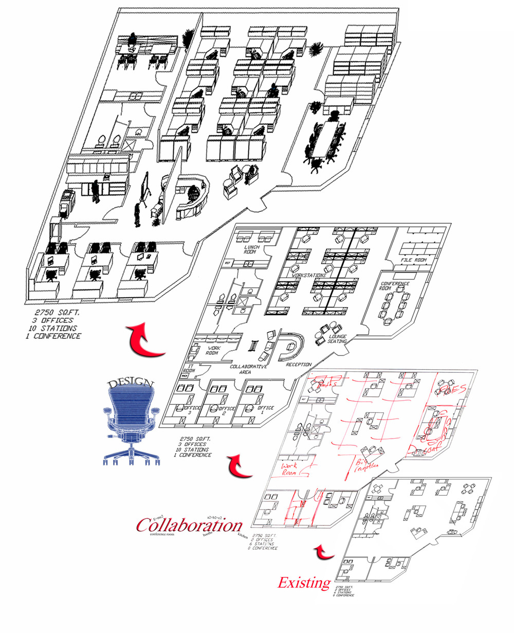 1000x1231 Cad Drawings And Renderings New Paradigm Interiors, Inc - 2d Dimensional Drawing