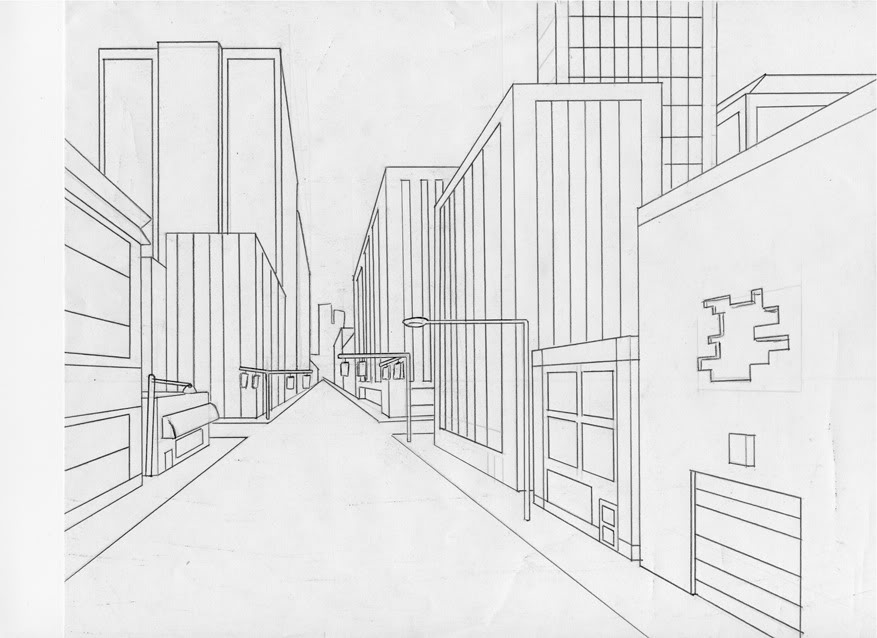 2d Perspective Drawing at PaintingValley.com | Explore collection of 2d ...