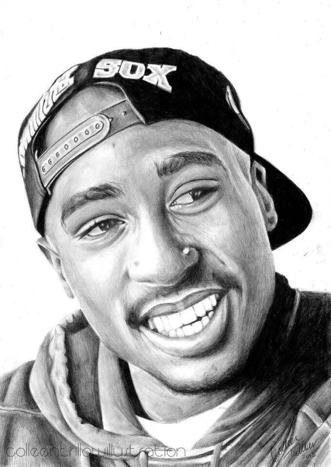 2pac Drawing at PaintingValley.com | Explore collection of 2pac Drawing