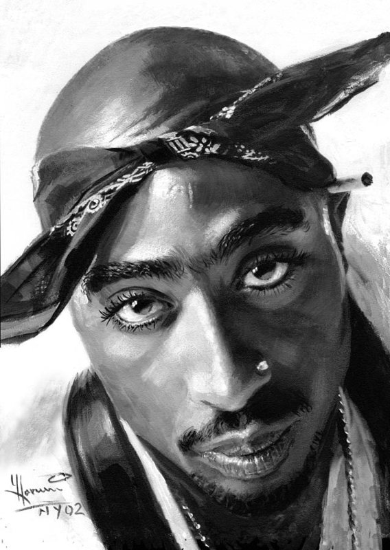 2pac Drawing at PaintingValley.com | Explore collection of 2pac Drawing