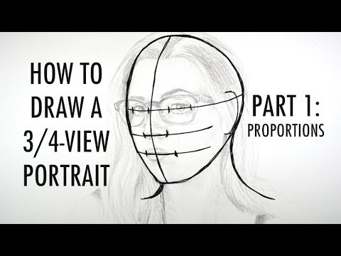 480x360 How To Draw A View Portrait - 3 4 View Portrait Drawing