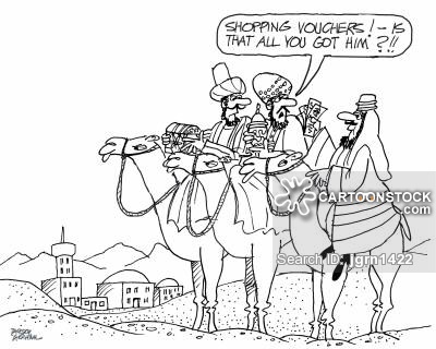 400x320 wise men cartoons and comics - 3 Wise Men Drawing