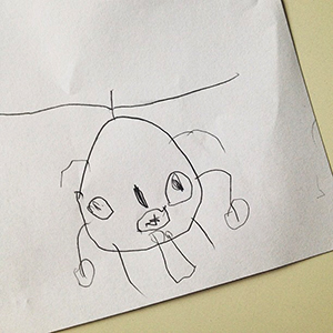 300x300 year old drawing of april nienhuis - 3 Year Old Drawing