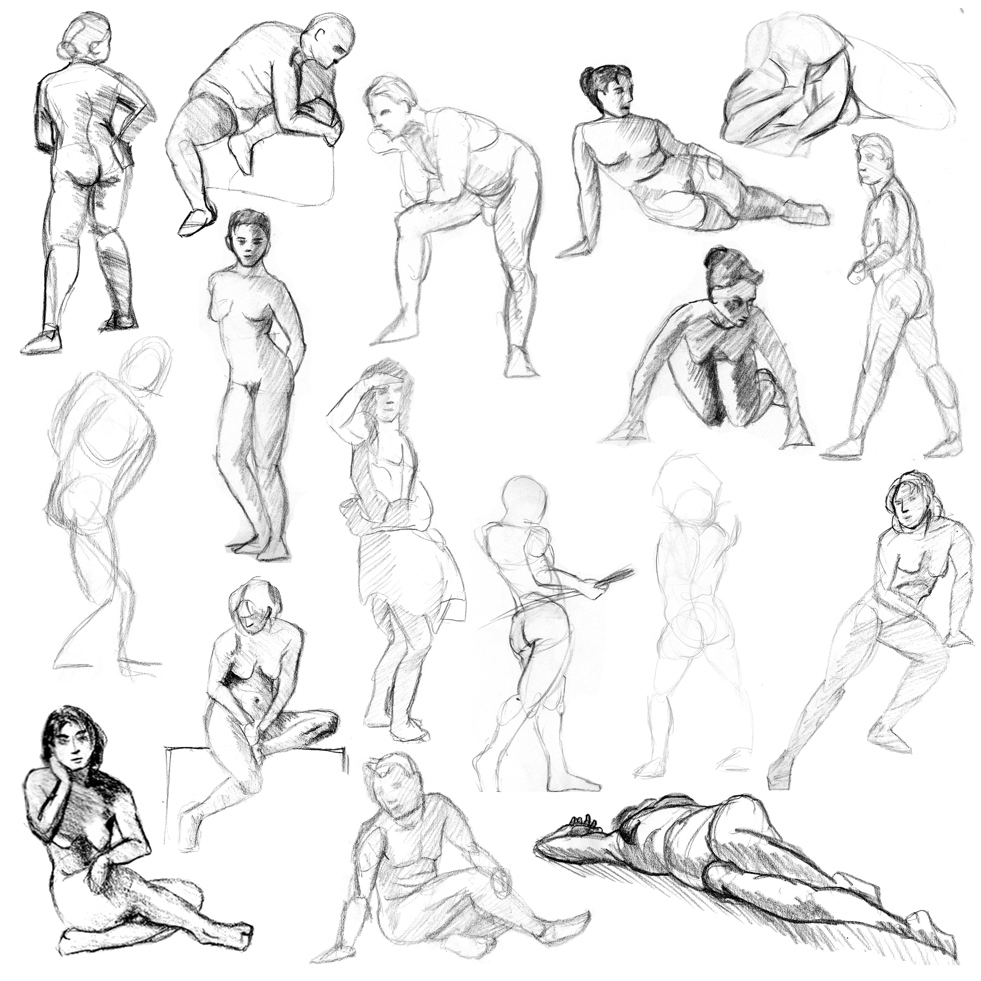 3300x3300 Figure Drawing Part Jacqueamitchell - 30 Second Drawing