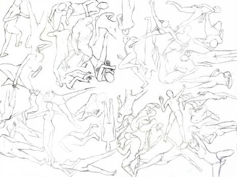 467x350 Second Drawing Poses - 30 Second Drawing