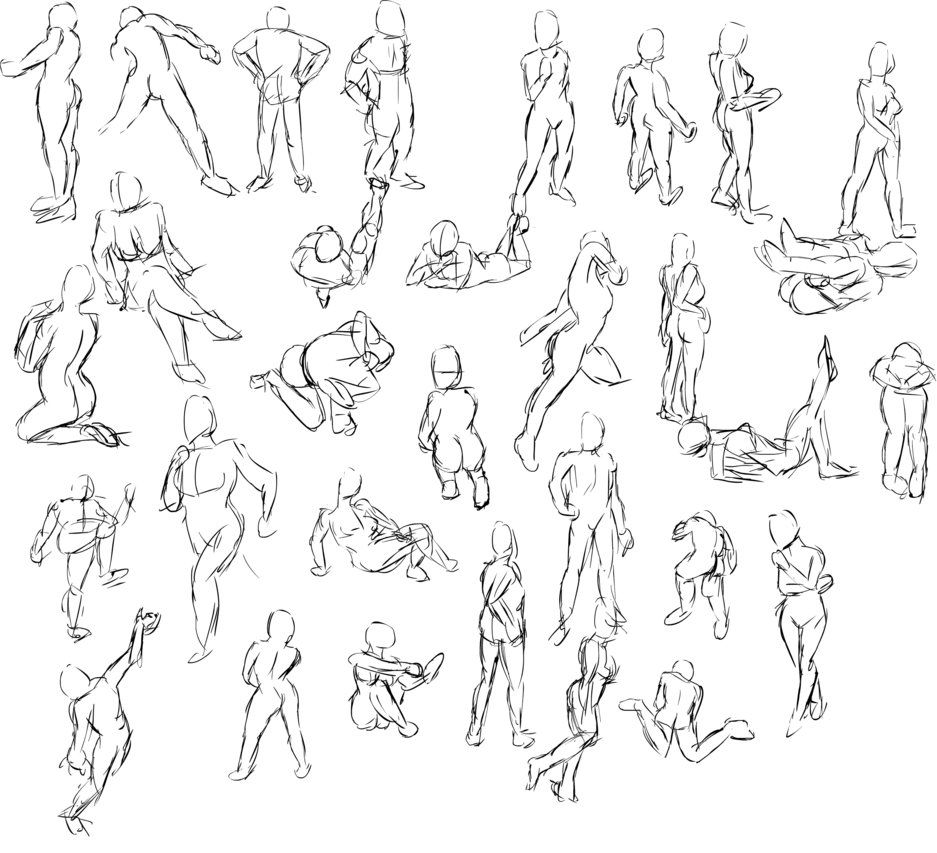 937x853 gesture drawing second gesture drawing - 30 Second Drawing
