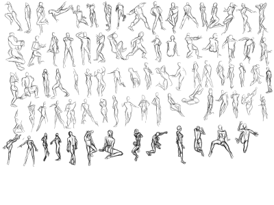 400x300 Posemaniacs Tumblr - 30 Second Drawing