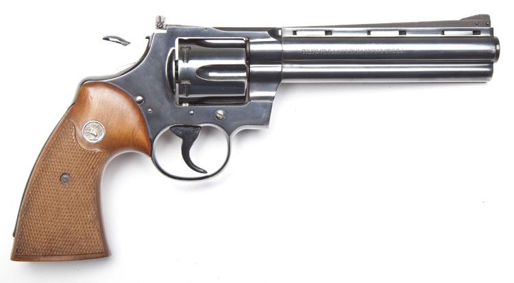 750x414 colt python revolver - 357 Magnum Drawing