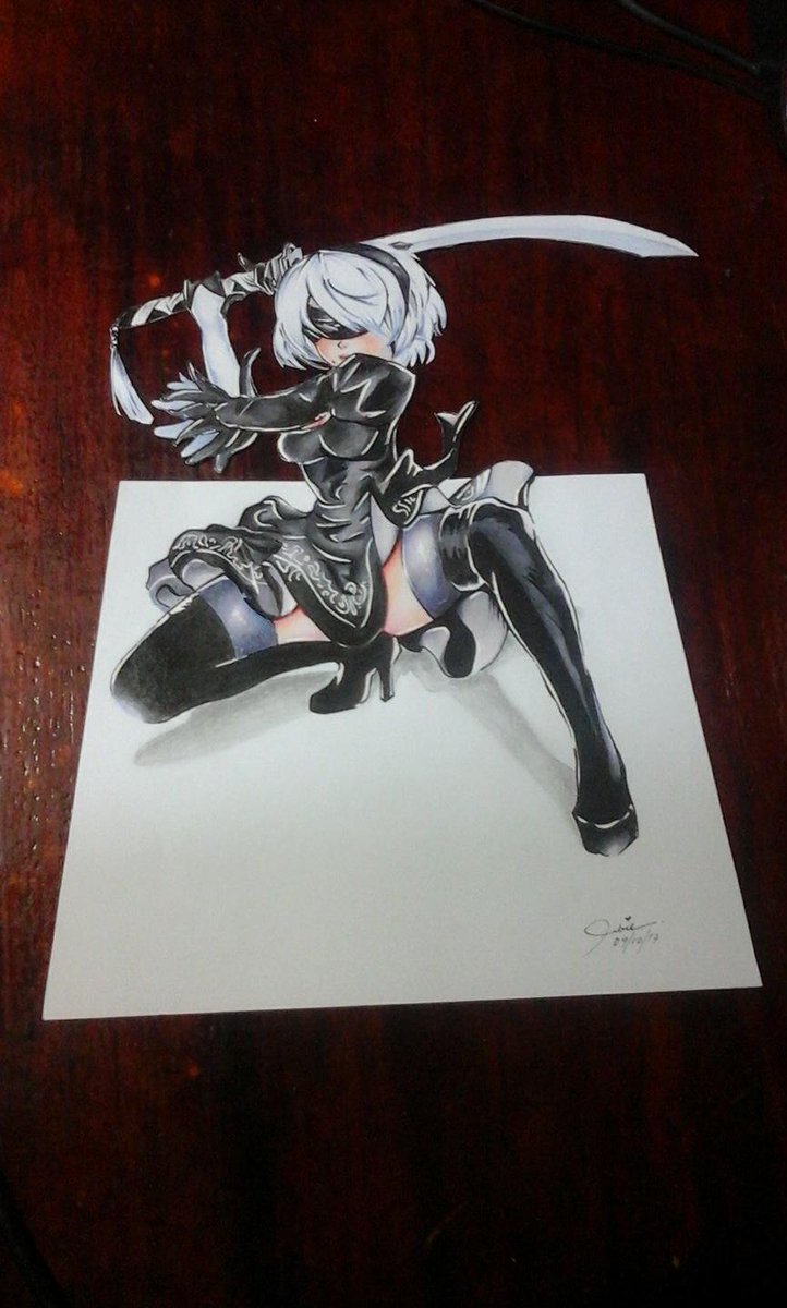 722x1200 Arbie - 3d Anime Drawing