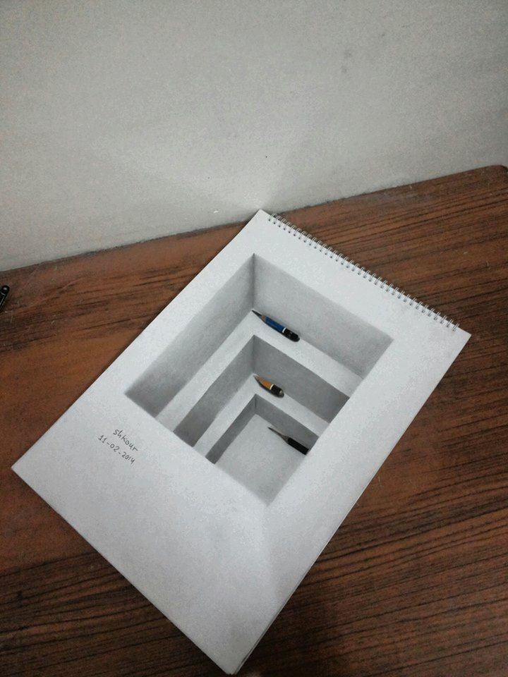 720x960 Illusion - 3d Art Drawing