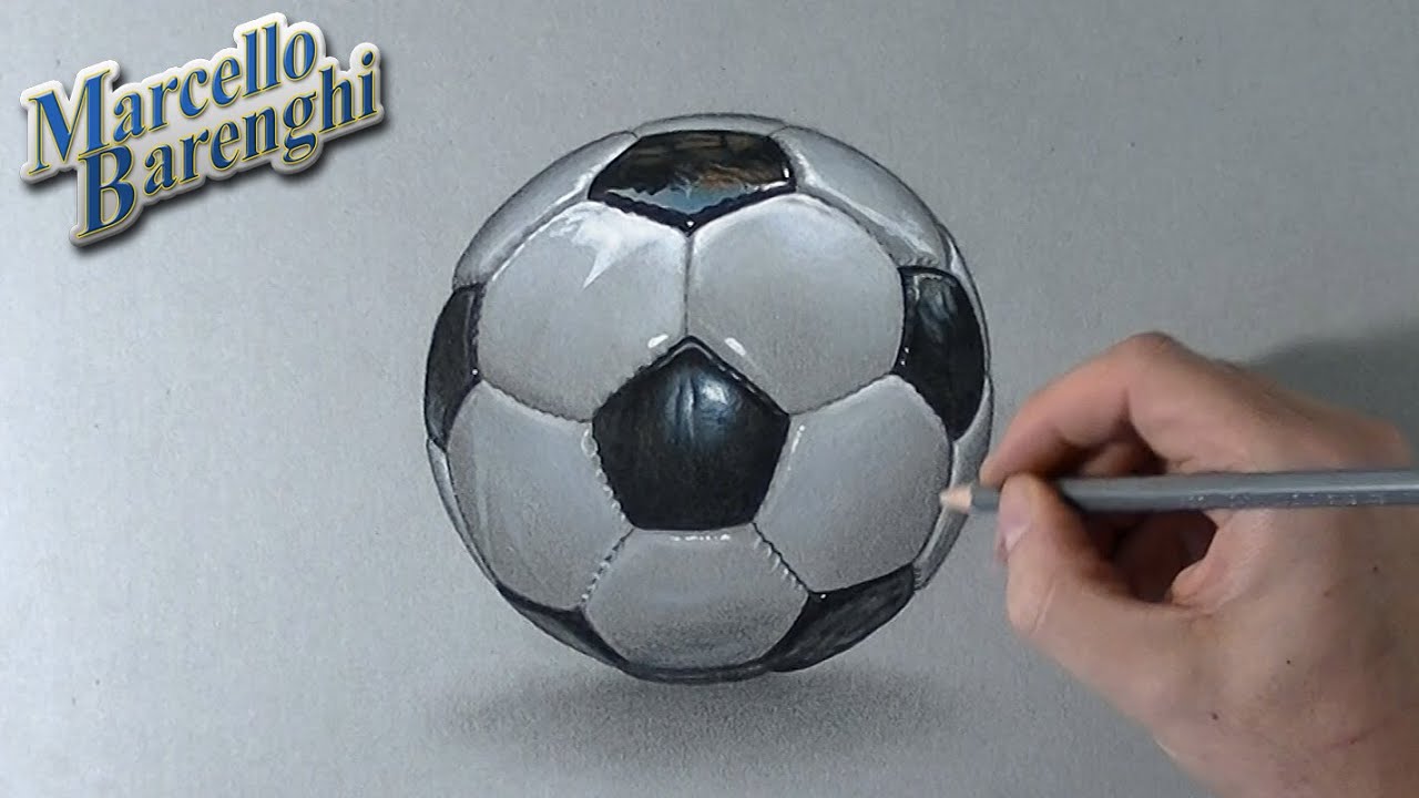 1280x720 How To Draw A Ball - 3d Ball Drawing