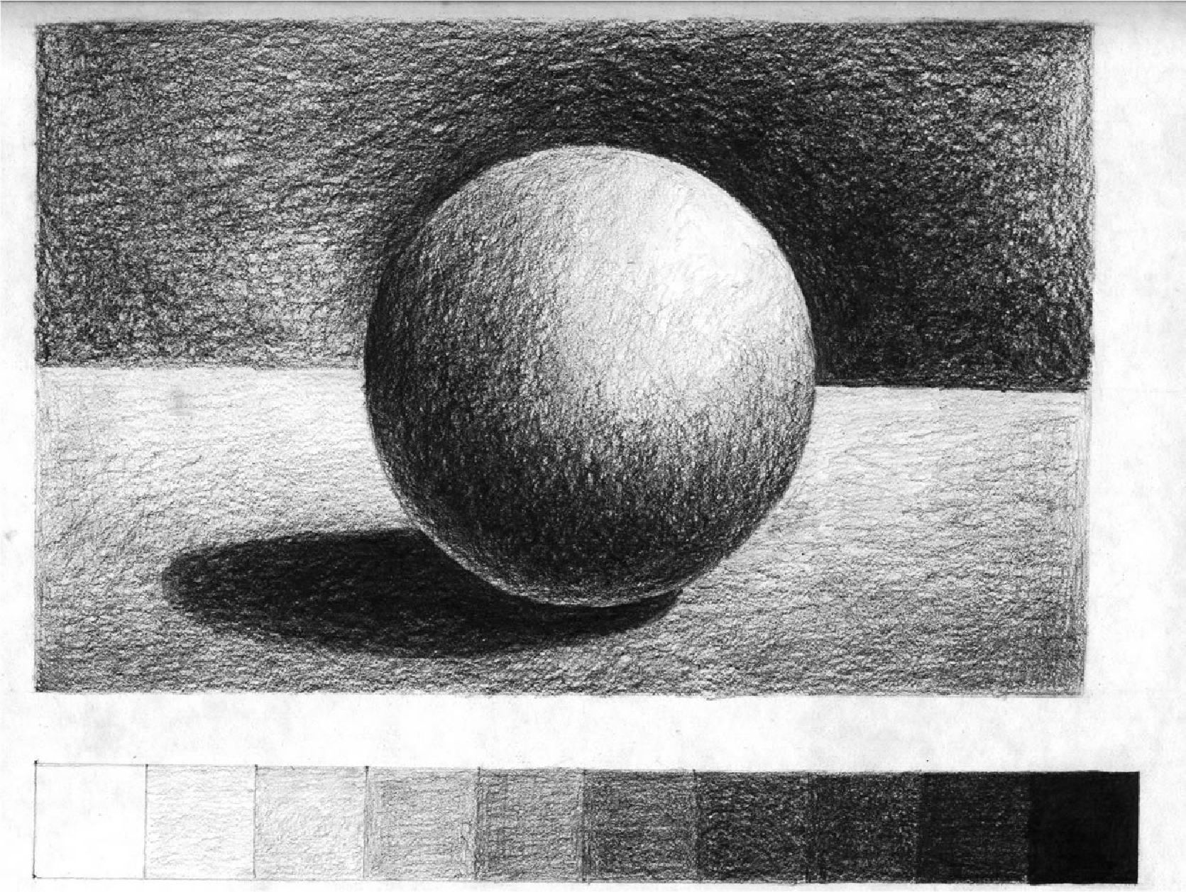 1671x1257 Tone For Beginners Westhoughton Art Group Pencil Art, Drawing - 3d Ball Drawing