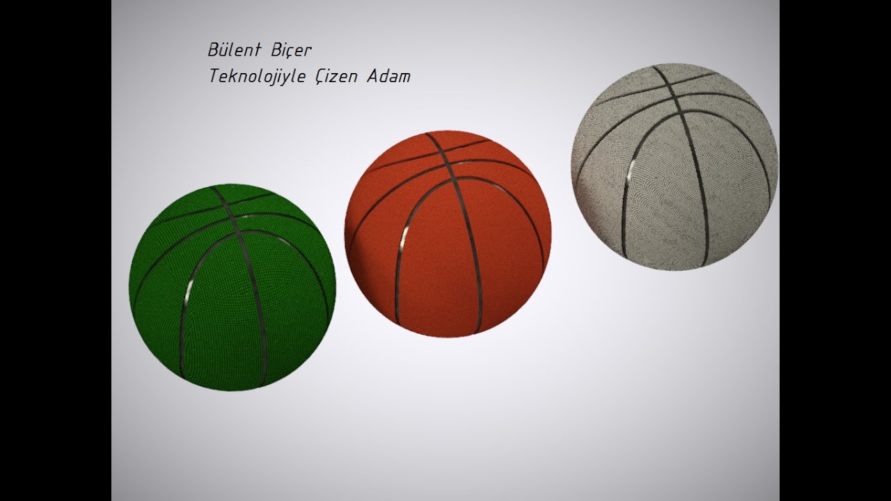 1280x720 Basketbol Topu Basketball Drawing - 3d Basketball Drawing