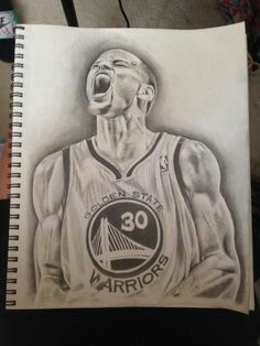 236x314 drawings stephen curry - 3d Basketball Drawing