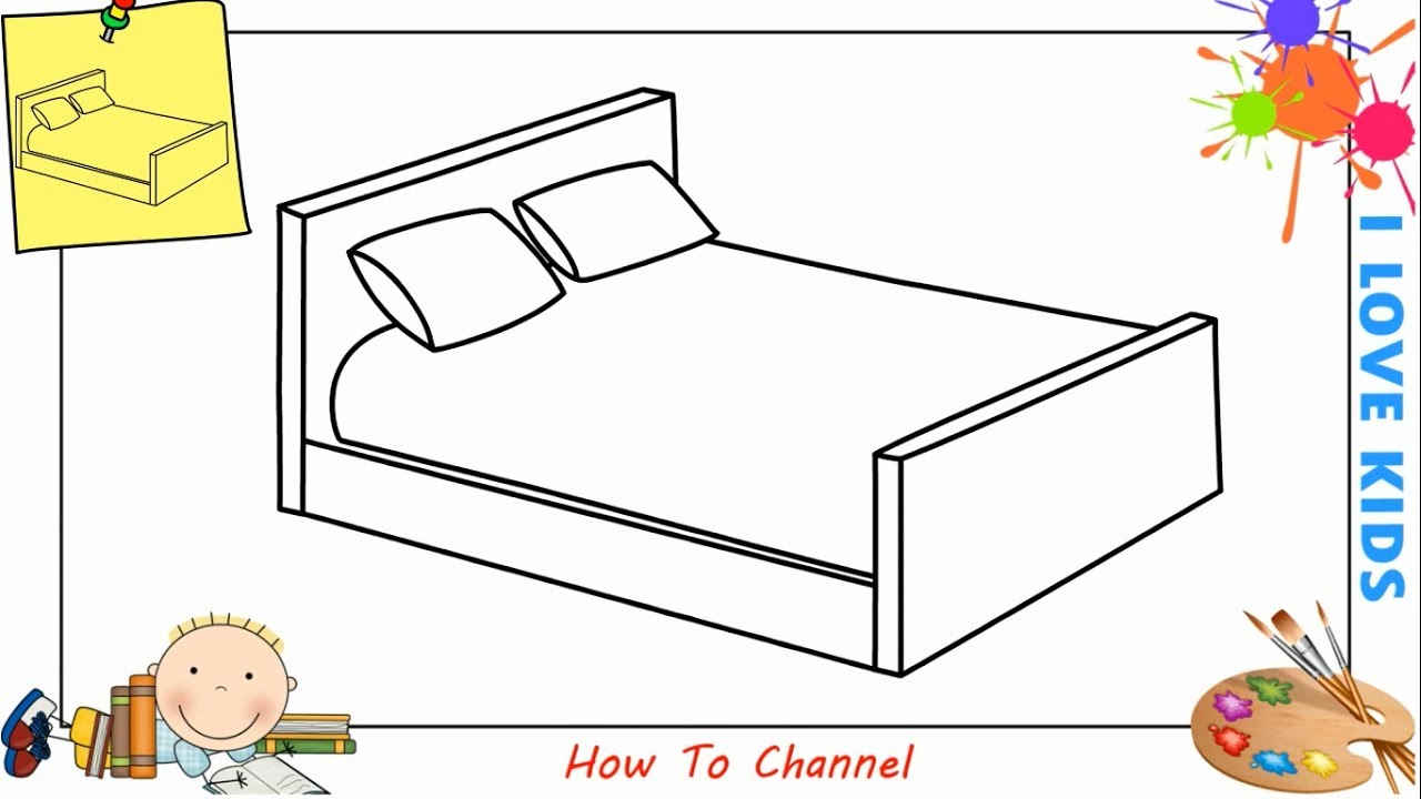 Great How To Draw A Realistic Bed in the world The ultimate guide 