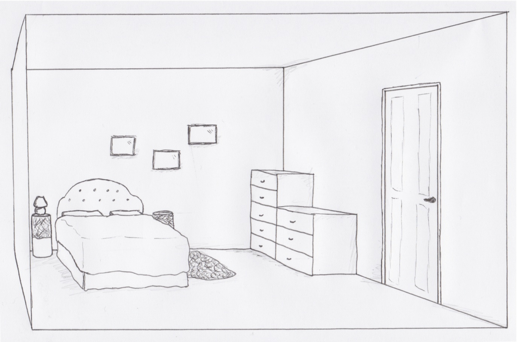 3d bedroom drawing at paintingvalley | explore collection of 3d